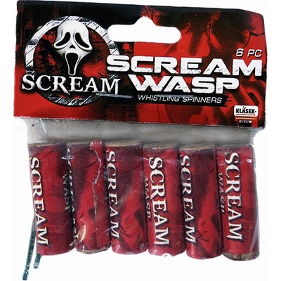 Detská Scream Wasp 6 ks