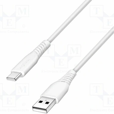 Logilink CU0251 USB 2.0 USB A vidlice USB C vidlice 0,5m bílý