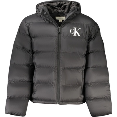 Calvin Klein Pánska Zimná Bunda Čierna