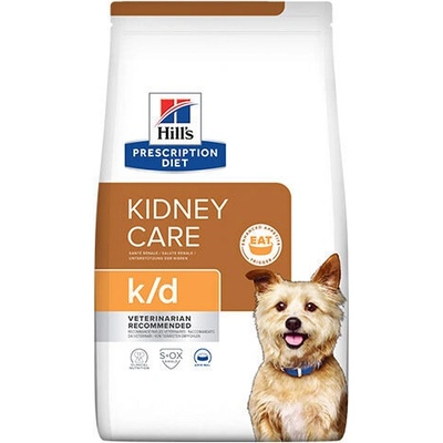Hills Prescription Diet k/d Kidney Care - за кучета с бъбречна недостатъчност, с пилешко 12kg