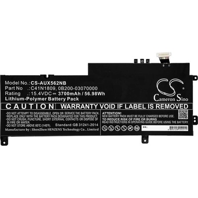 Батерия за Asus Q536fd, Ux562, Zenbook Flip 15 Ux562fdx и други, 3700 mAh, Li-Ion (CS-AUX562NB)