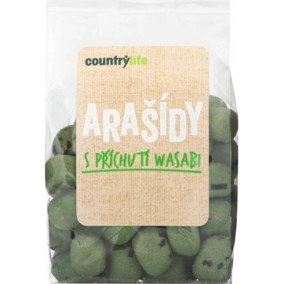 Country Life Arašidy s príchuťou wasabi 100 g