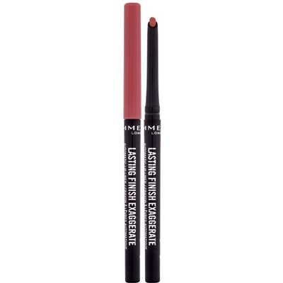 Rimmel Lasting Finish Exaggerate automatická tužka na rty 018 Rose Addiction 0,25 g – Zbozi.Blesk.cz