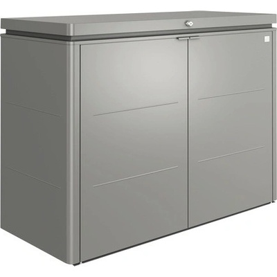 Biohort HighBoard plechová 160 x 70 x 118 cm šedý křemen metalická