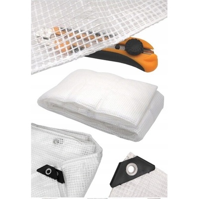 Bradas PLC1004/6 plachta zakrývací s oky vystužená 100g/m² 4x6m