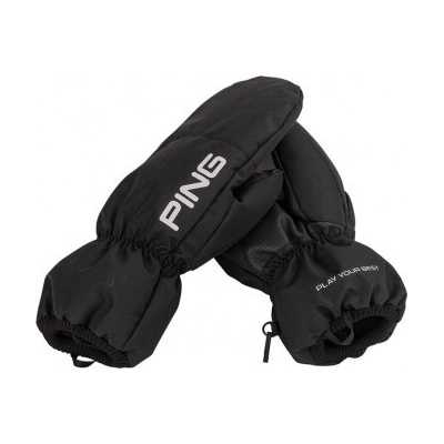 Ping Sport Winter Mens Golf Glove Černá One Size