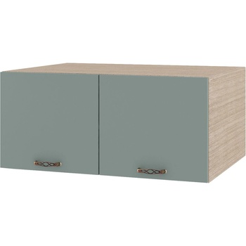 Image 1 of ИРИМ Надстройка за горен кухненски шкаф с две врати Сити МФ-Олив мат-11-112 80 см