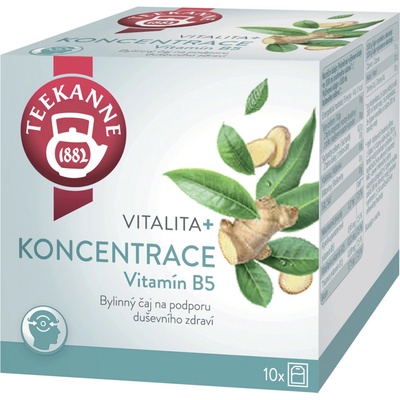 TEEKANNE Čaj italita a koncentrace s vitaminem B5 10 sáčků
