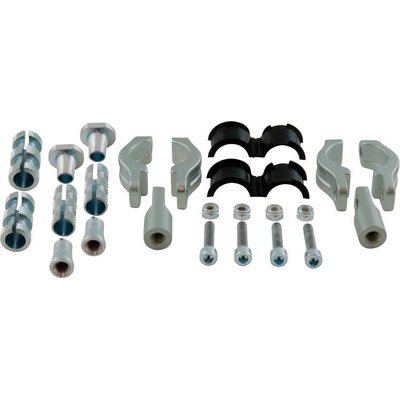 RACETECH (RTECH) držák krytů rukou (handbarů) lomený na průměr 22,2 mm nebo 28,6 mm