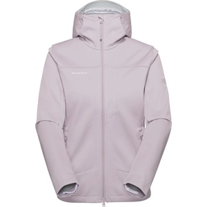 Mammut Дамско софтшел яке Mammut Women's Ultimate VIII Softshell Hooded Jacket Softshell jacket - Alpine Calamint (103-2752-0312)