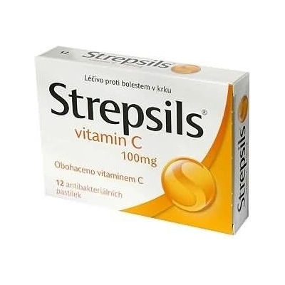 STREPSILS POMERANČ S VITAMINEM C ORM PAS 24