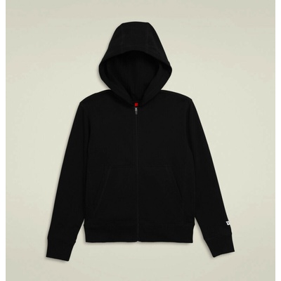 Wilson M Team Zip Hoodie Black