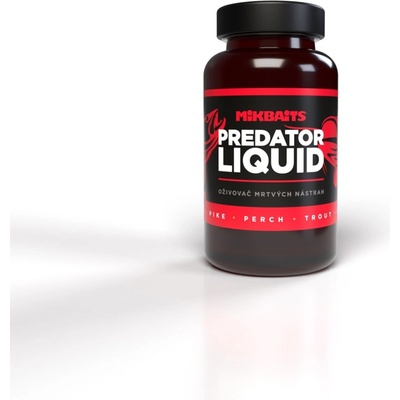 Mikbaits Dip Predator liquid Oživovač mŕtvych nástrah 250 ml
