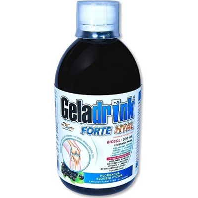 Orling Geladrink FORTE HYAL biosol černý rybíz 500 ml