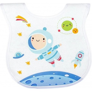 Sevibaby Лигавник хавлиен с велкро закопчаване Цвят космонавт (17-201)