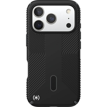 Speck Калъф Speck Presidio Grip Black, iPhone 17 Pro, MagSafe, ClickLock (28548)