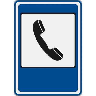 Dopravní značka IJ6 Telefon