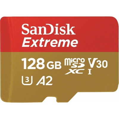 SanDisk Extreme 128 GB MicroSDXC SDSQXAA-128G-GN6AA