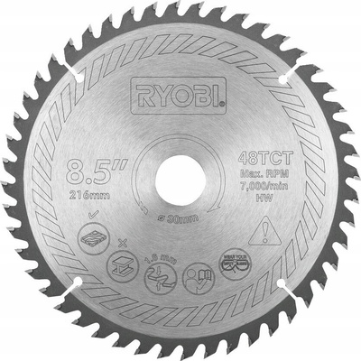 Vidiový kotouč na dřevo Ryobi 216 x 30 mm