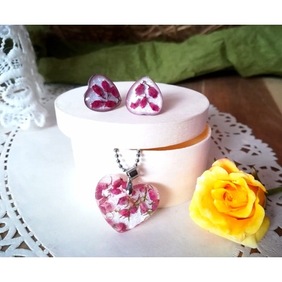 Meganflo Сърца с ерика - комплект