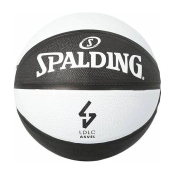 SPALDING Баскетболна Топка Spalding Asvel Sz7 Бял Черен (Размер 7)