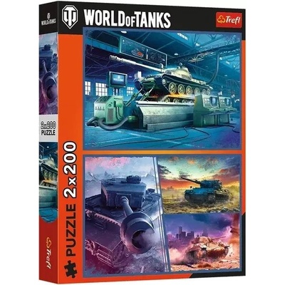 Trefl Трефл: Бронирана мисия: World of Tanks 2х200 части пъзел (13346)
