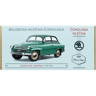 Choco Pola Škoda 440 Spartak typ 970, Zelená mléčná 100 g