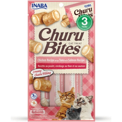 Churu Bites Chicken tuna&salmon wrap 3 x 10 g