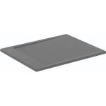Ideal Standard i. life Ultra Flat S правоъгълно душ корито, асфалтово сиво, 100x80 см (T5223FS)