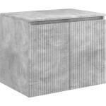 vidaXL Стенно Баня Кабинет Бетонно сиво 62, 5 x 44, 5 x 50 см (890475)