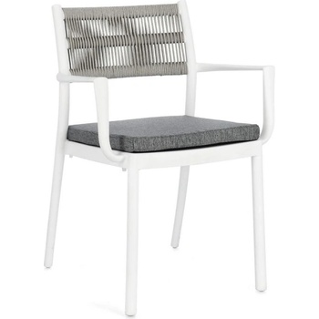 Bizzotto Alvin СТОЛ И ВЪЗГЛАВНИЦА - БЯЛ/СВЕТЛО СИВО (0650007)