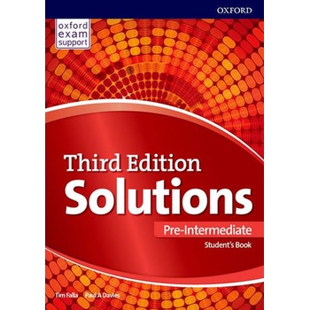 Solutions 3rd Edition Pre-intermediate Student´s Book and Online Practice Pack International Edition