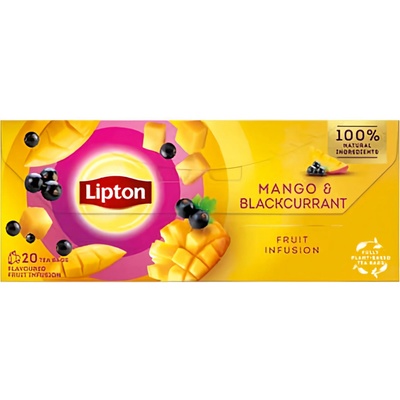 Lipton Mango with Blackcurrant ovocný čaj 34 g 20 ks