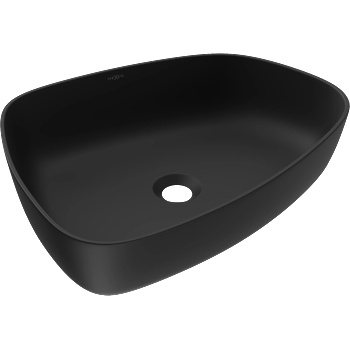Mexen Ono конгломератна мивка за плот с размери 51 x 39 см, черна - 23045171 (23045171)