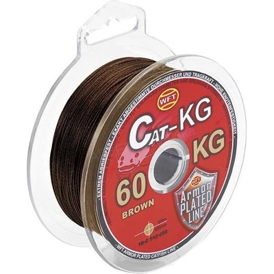 WFT šnúra CAT-KG Brown Exact 180m 0,50mm 60kg