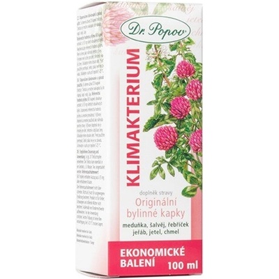 Dr.Popov Klimakterium bylinné kapky 100 ml