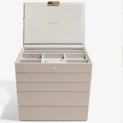 Stackers šperkovnice 5v1 Taupe Classic Set šedobéžová 73411