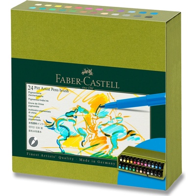 Faber-Castell Pitt Artist Pen Brush studio box 24 ks 167191