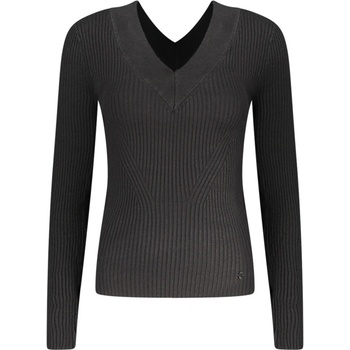 Guess jeans Дамски пуловер Guess Jeans, Размер M, Цвят Черен (W5RR07Z2V62_NEJBLK)
