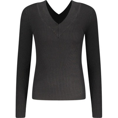 Guess jeans Дамски пуловер Guess Jeans, Размер M, Цвят Черен (W5RR07Z2V62_NEJBLK)