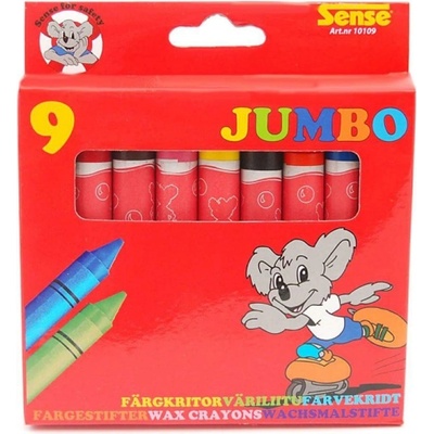 Sense Пастели Джъмбо 9 броя (10109)