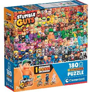 Clementoni Детски пъзел Clementoni от 180 части - Stumble Guys (вариант 4) (29321) - ozone