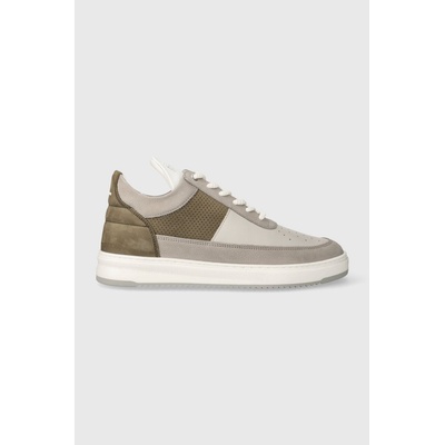 Filling Pieces Кожени маратонки Filling Pieces Low Top Game в сиво 10133151174 (10133151174)