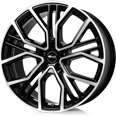 Brock B41 10.5x22 5x112 ET43 black gloss polished
