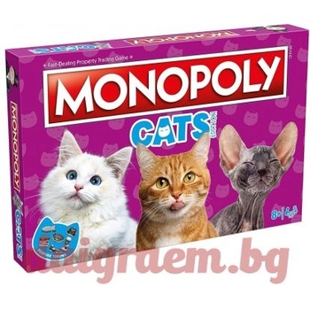 Image 1 of Winning Moves Настолна игра Монополи Котки (wm03528)