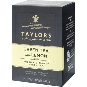 Taylors of Harrogate zelený čaj s citrónem 20 sáčků