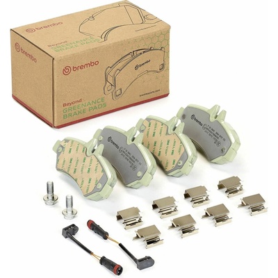 BREMBO Sada brzdových platničiek kotúčovej brzdy P 50 084G