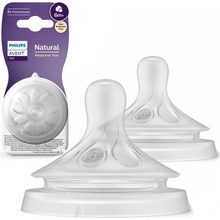 Philips Avent dudlík Natural Response na kaši 2 ks transparentní