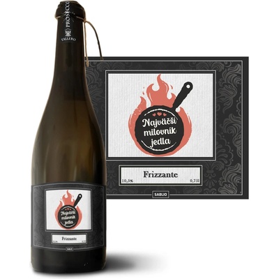 Sablio Najväčší milovník jedla Prosecco biele suché šumivé víno 10,5 % 0,75 l (holá fľaša)
