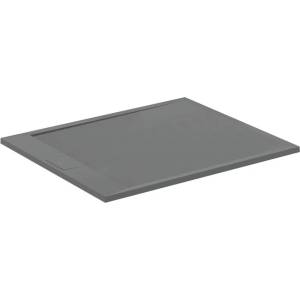 Ideal Standard i. life Ultra Flat S правоъгълно душ корито, асфалтово сиво, 120x100 см (T5228FS)